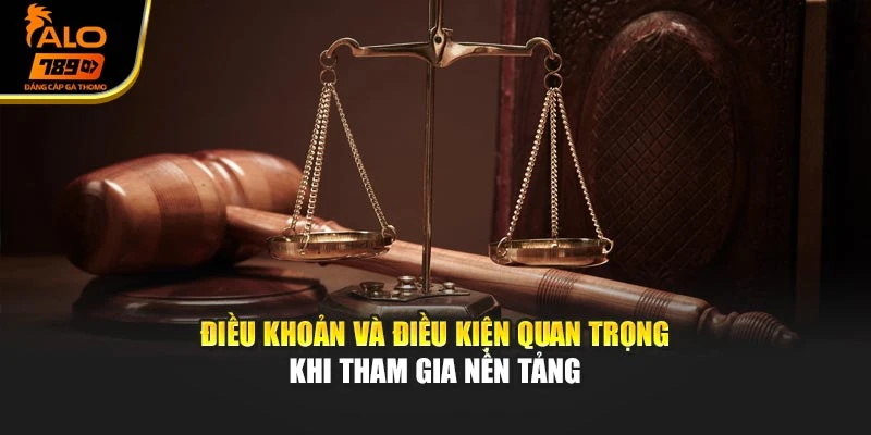 Điều khoản và điều kiện quan trọng khi tham gia nền tảng