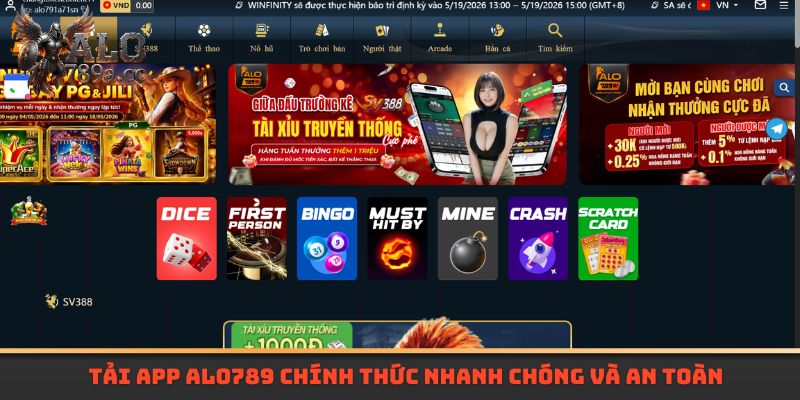 Tải app Alo789 chính thức nhanh chóng và an toàn 